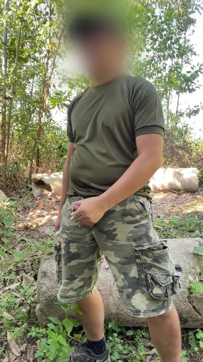 Hiroshi_cr: Cumpilation # 6 - 12 cumshots ngoài trời