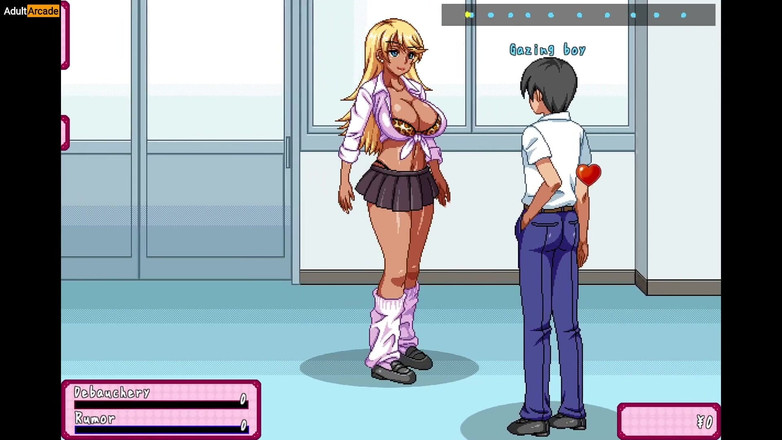 LewdArcade: Professora mostrando os peitos para os alunos na faculdade - Miss...