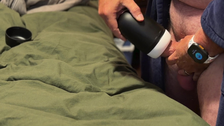 Truridge: Hands Free Orgasm Cum Lube Collecting