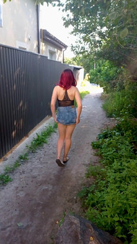 A Passerby Almost Saw Me