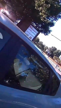 Sessione in auto adorazione dei piedi con @amazon_godess_ sega con i piedi e auto sega combo