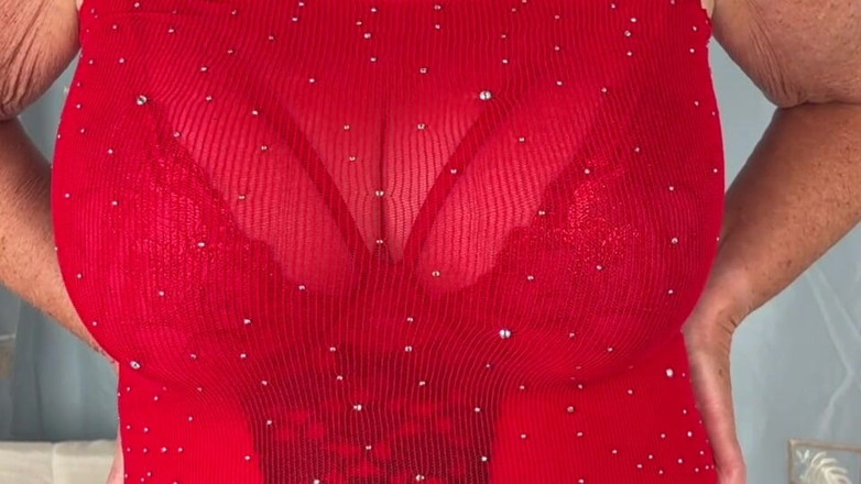 Aunty Sandra vintage girdle queen: 아줌마 Sandra 모든 빨간 Vgq 75
