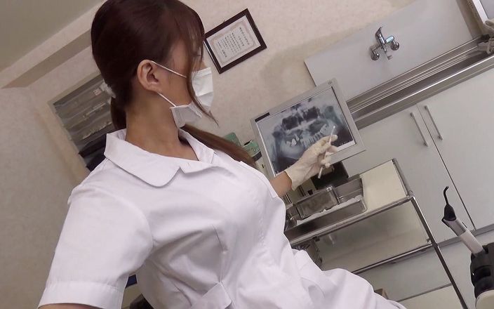 Caribbeancom: Brunetka azjatycka pielęgniarka uzyskiwanie cipki lizane i nadziewane kutasem pacjenta