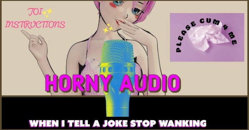 My element online: Fresh teen JOI when I tell a joke you stop...