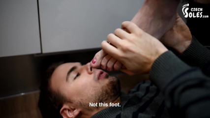 Czech Soles - foot fetish content: Wife's sexy feet worship during cooking