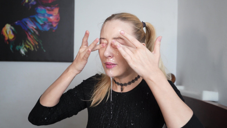 DreamFoxy: Tvrdé Hrdlo a Facefak, Hodně Slintání a Cum Na Obličeji
