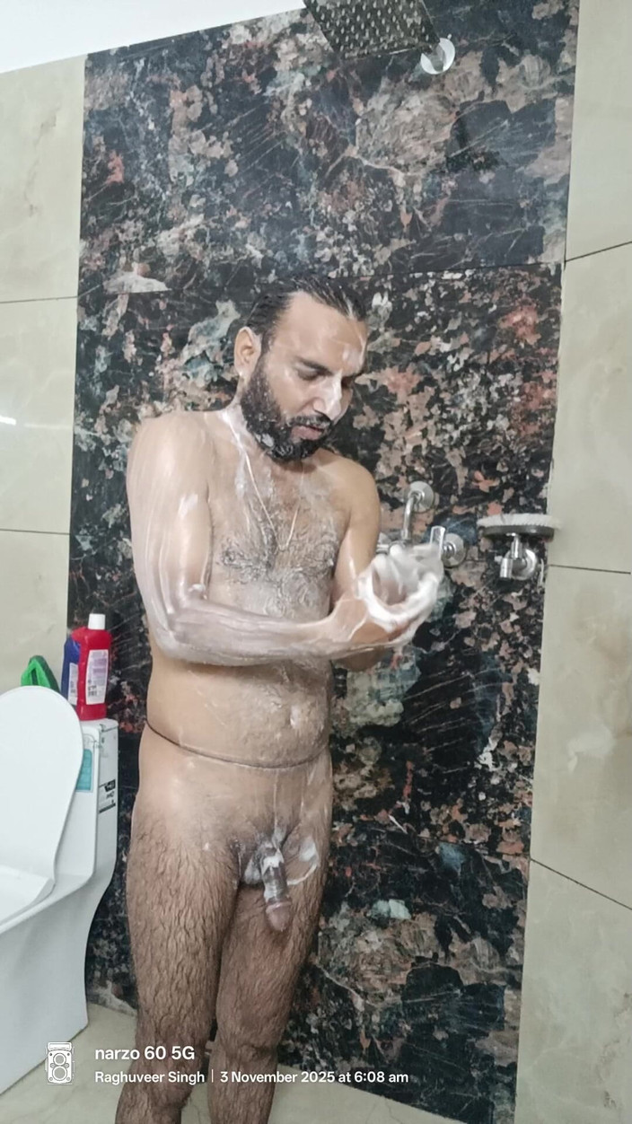 Rajasthani-old-lover: Ofițer de poliție desi cu duș