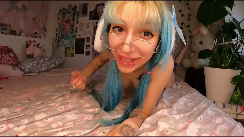 lanalovacutie: Ahegao Stepdaddy Cum for Me JOI