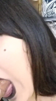 Curvy Goth Girl Cheats on Boyfriend