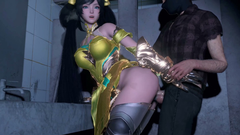 Why fuck so hard: 3D Big Boobs Cosplay Slut Cheating with Big Dick in...