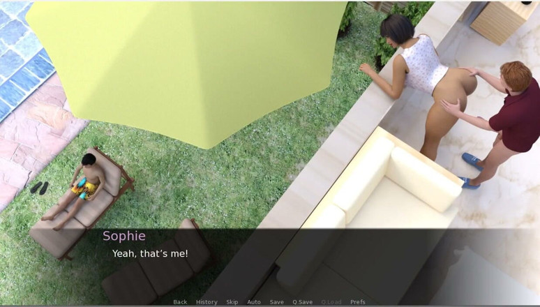 XXX Games Bunk: Milftopia - gameplay - Rollenspiel - freund der stiefmutter blowjob unter dem tisch...