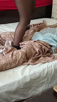 Pijat nilon pasangan amatir