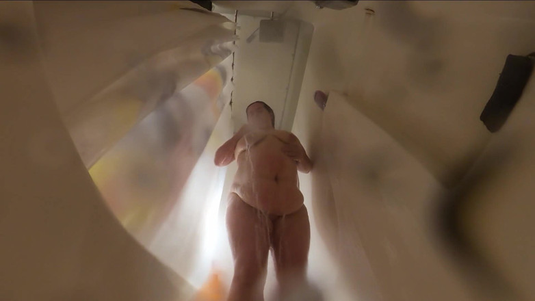 SexyNEBBW: Bbw sexy, gros cul sous la douche