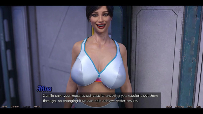 AVN Teller: Stranded in Space - Planning Yoga Date with Brunette Milk with...