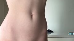 Lilbbtits: Fucking My Kitchen Counter and Rubbing My Clit
