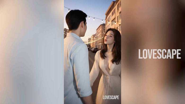 Lovescape: Zůstaň se mnou - sladký asijský anděl se stane Valentýnskou nymfomankou...