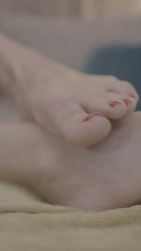 Blonde MILF Teases with Her Perfect Feet
