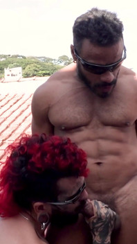 It Was a Rooftop Soccer Game, but the Straight Guy's Girlfriend Showed up.