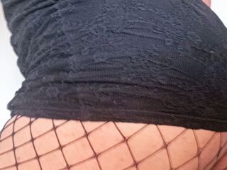 Thipan sex: Ich twerking in einem kleid und roten dessous