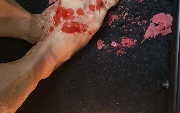 Naelor: Svíčka světlo na drobných nohou se sexy prsty