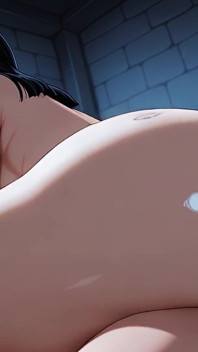 Nico Robin Fucks with Zoro in a Prison Cell! One Piece Uncensored Hentai POV