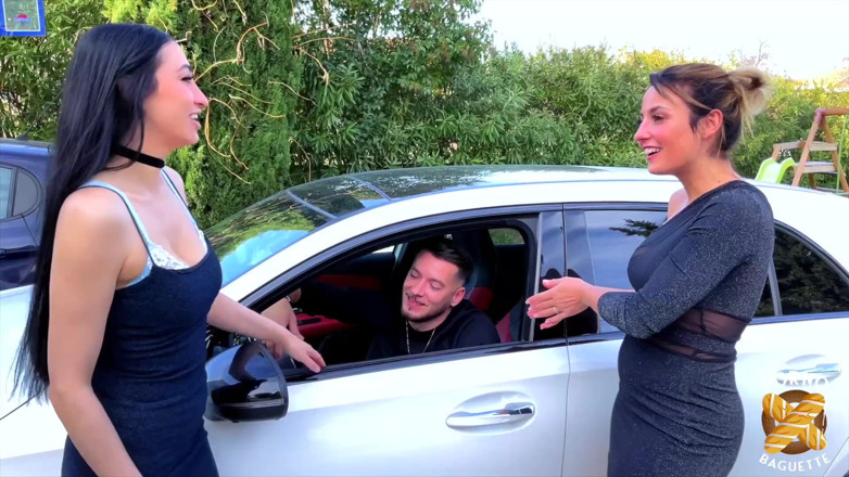 Porno Baguette: Pam en Didi, twee mooie meisjes, worden heel hard geneukt