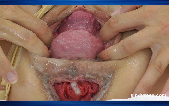 Sindyrose: Sindy Rose बिस्तर पर खुद की गांड में मुठ्ठी घुसाती है और चरम आगे को बढ़ाती है