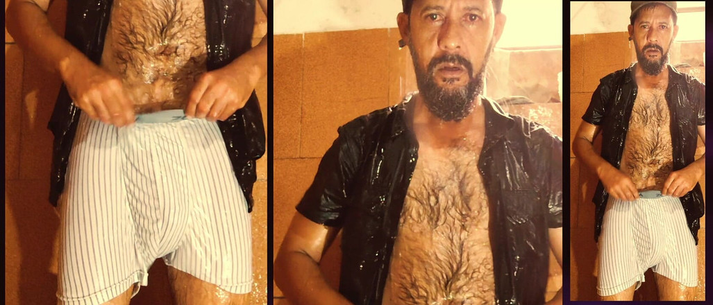 Stink HairyMale: Banho Com Roupas