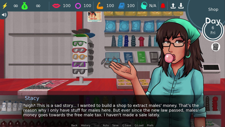 Tranny Games: Мир домина фута - часть 7
