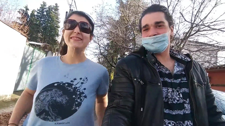 DragonGalaxy11: Blowjob and cumshot in public on the street