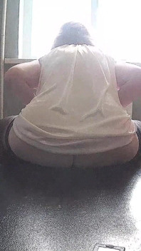 Mature Wife with Big Boobs Behind the Scenes. Saggy Tits.