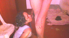 Tina Baby: Ibu tiri Blowjob Quickie