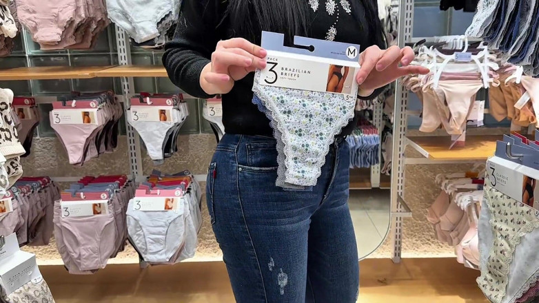 Sweetfantasy131: Seeing My Stepsister in a Fitting Room Trying on Clothes...