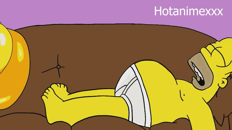 Hot anime xxx: Marge Simpson is Homer ontrouw bij Ned Flanders