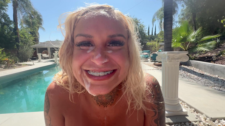 Alfiecinematic: Mon POV avec la blonde à gros cul Stéphanie Love