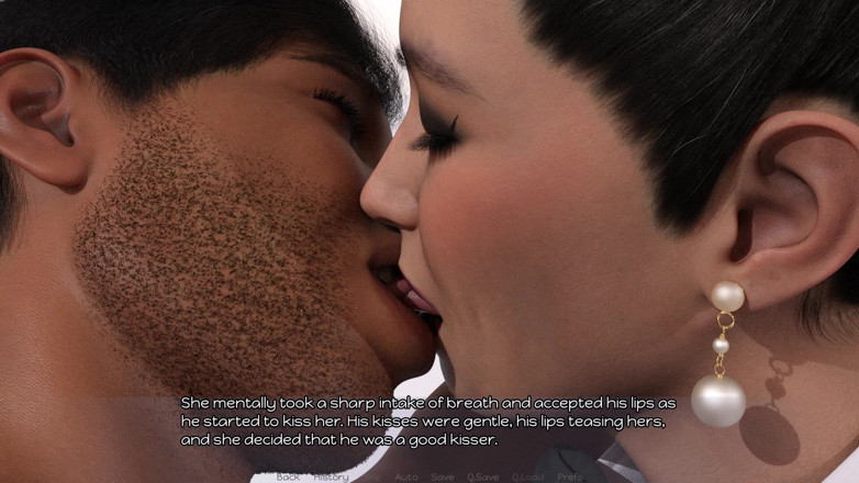 Dirty GamesXxX: Tři panely: Paroháč tvrdě sleduje, jak jeho manželka dělá nahé...