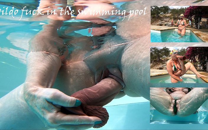 Hotvaleria: Dildo Fuck in the Swimming Pool