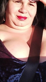 Dojrzałe BBW MILF podróżujące, fani w zwolnionym tempie