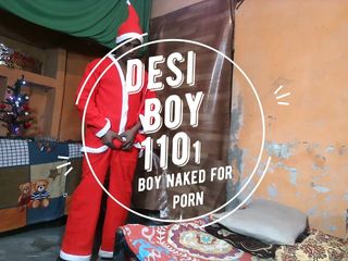 Indian desi boy: Le garçon Chrismas s&#039;amuse avec un porno desiboy et se...