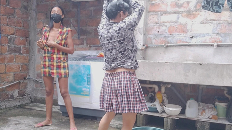 NEGRITA SEXY: Những người hàng xóm gossipy nói chuyện tục tĩu trong...