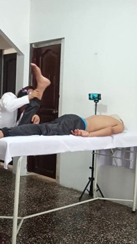 Aynı anda masaj ve sikiş