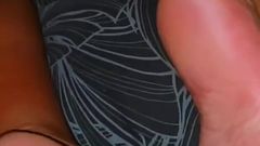 Stepmom Loves It When Stepson Cums Inside and on the Soles