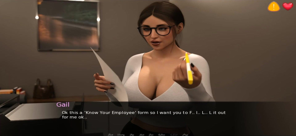 Visual Novels: The office part 7