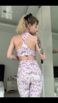 Teasing You with My Petite Butt