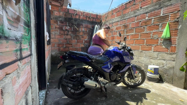 Lexly: My Neighbor Helps Me Wash up and Then He Fucks...