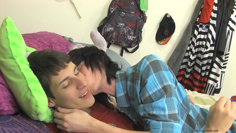 Lollipop Twinks: Caliente twink a ciegas en cita