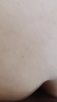 I Record My Sex Slave in the Hotel Fucking Her Ass in Front of the Mirror with My Cell Phone...