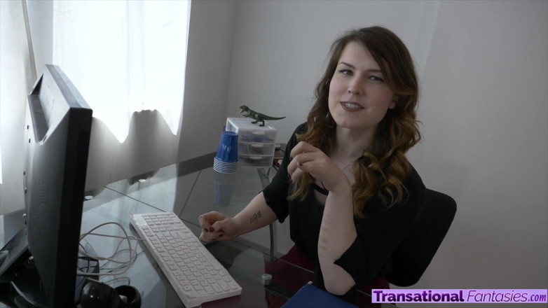 Transational Fantasies: Fantasy Solo Hot Girl Next Door Amatuer T Girl!