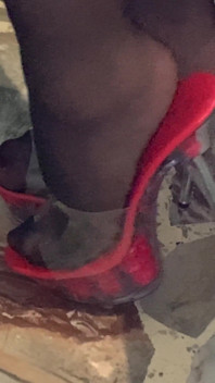 Fetish sepatu hak tinggi pov