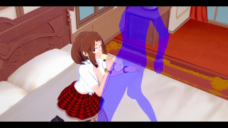 HentaiTubes: My hero academia Hentai - Uraraka hardsex - manga anime giapponese gioco...